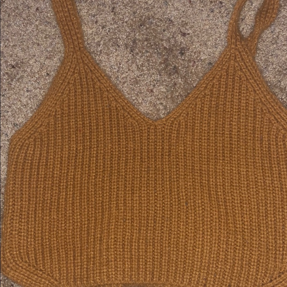 Cropped tank top